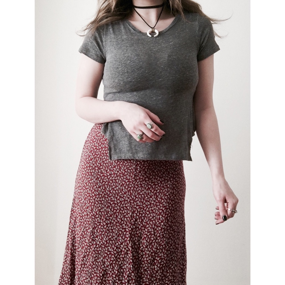 Free People Short Sleeve Tee Shirt